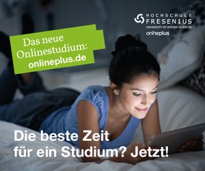 Anzeige Fresenius onlineplus rechts